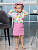 Джемпер "Ладошки" для девочек - Размер 68 - Цвет белый с рисунком - интернет-магазин Bits-n-Bobs.ru